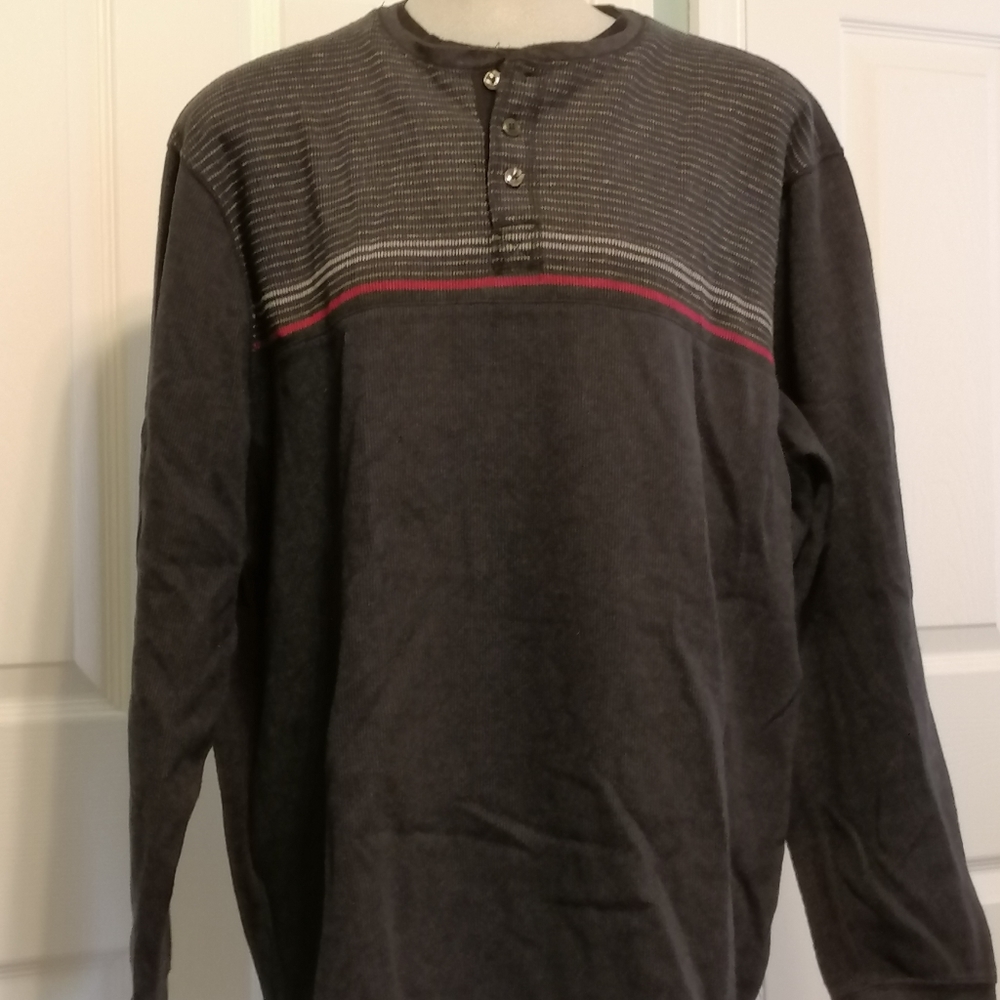 Haggar Men's Long Sleeve Pullover, size XL